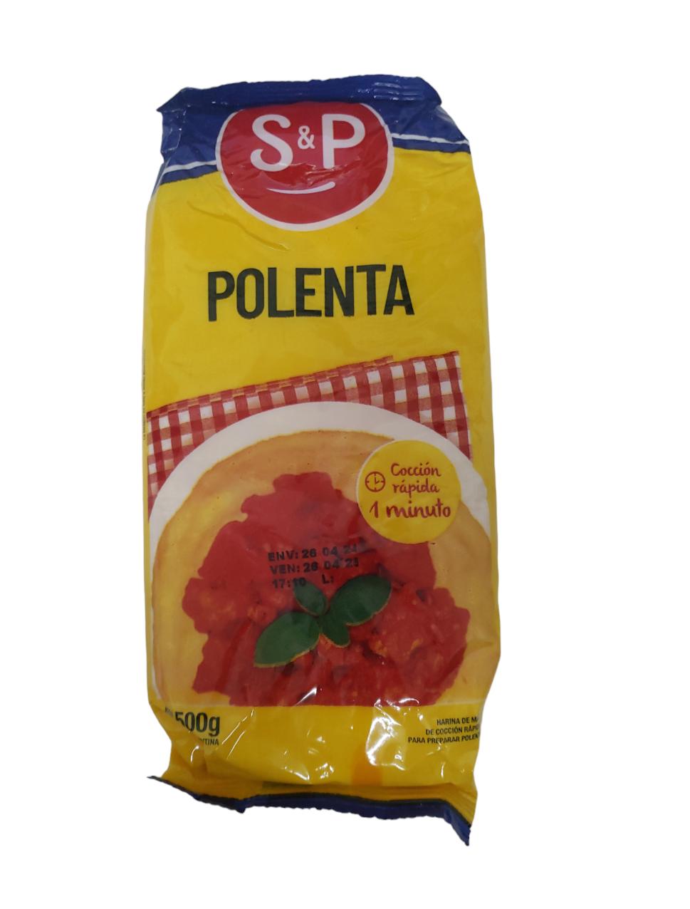 POLENTA SYP   500GR HARINA DE MAIZ